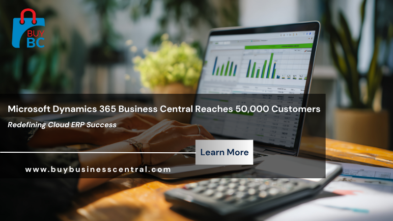 Microsoft Dynamics 365 Business Central Reaches 50,000 Customers — Redefining Cloud ERP Success
